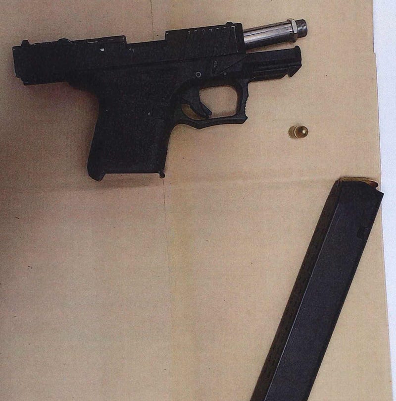 A gang member and an accomplice allegedly attempted to hide their weapons in a Kezar Stadium bathroom.