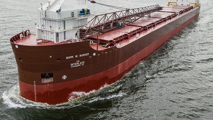 'Vessel for the future:' New freighter brings versatility, greater load capacity to Great Lakes