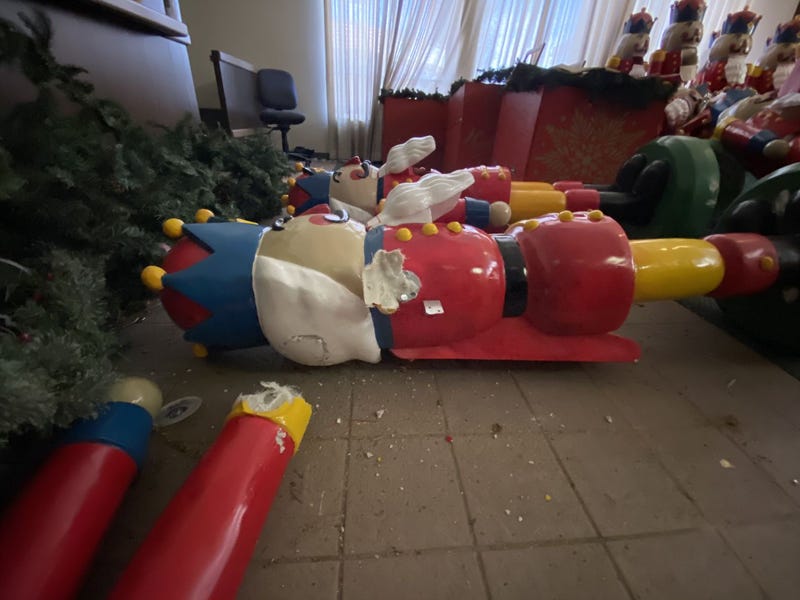 The Grinch came early in the East Bay last weekend when vandals trashed a collection of beloved holiday decorations, causing thousands of dollars of damage.