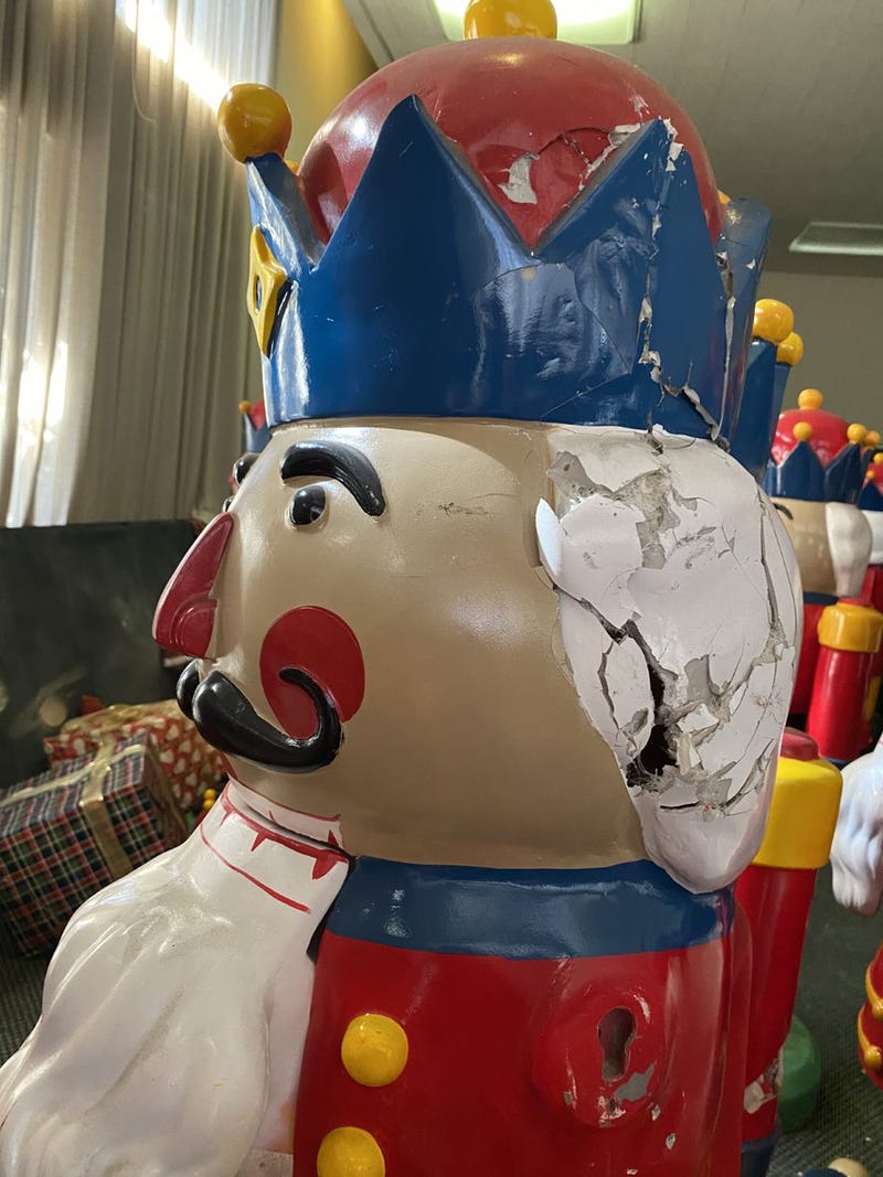The Grinch came early in the East Bay last weekend when vandals trashed a collection of beloved holiday decorations, causing thousands of dollars of damage.