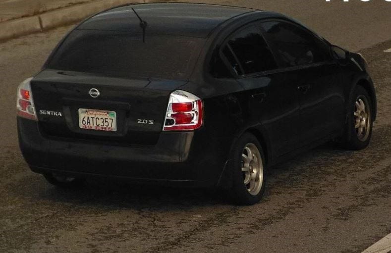 Oakland Police Department is asking for the public's help in finding this car associated with an attempted homicide.