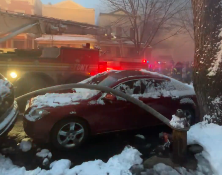 The FDNY implored people to stop parking in front of hydrants