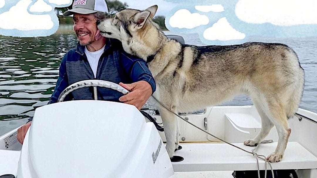 PHOTO: Cuomo posts boating pic with dog as criminal charge looms