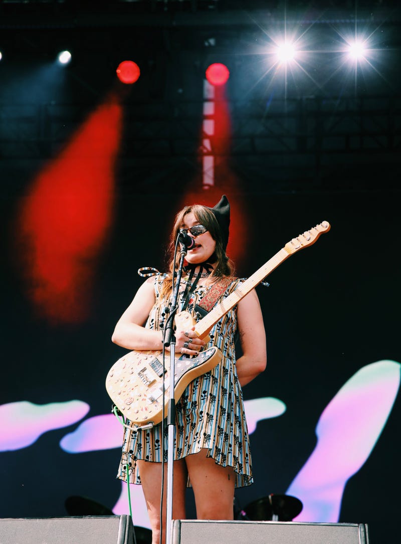 Wet Leg playing at Austin City Limits Music Festival 2022