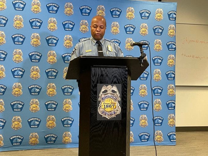 Minneapolis Police chief Medaria Arradondo