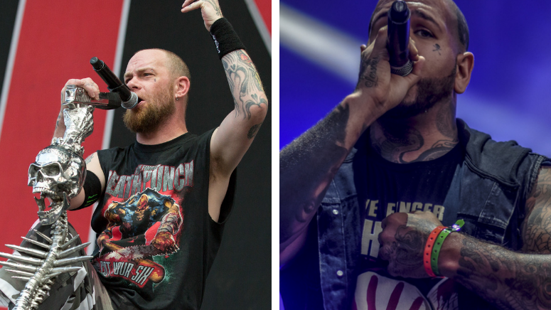 Five Finger Death Punch & Bad Wolves Prank Crowd with Vocalist Swap