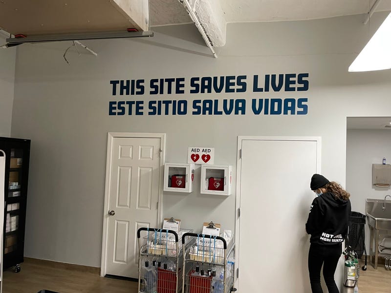 Safe injection site in East Harlem