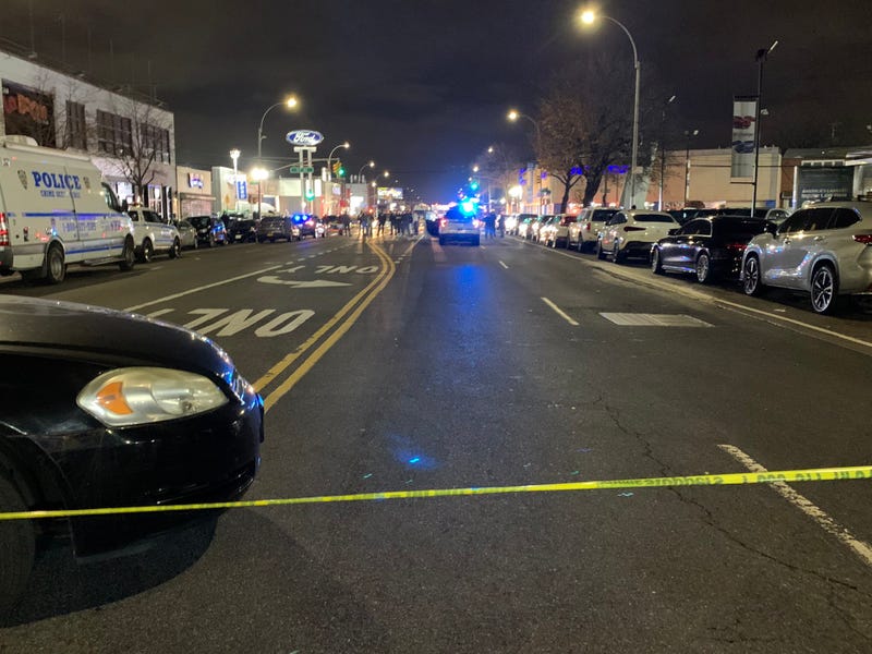 Police were investigating outside the La Boom nightclub on Thursday morning