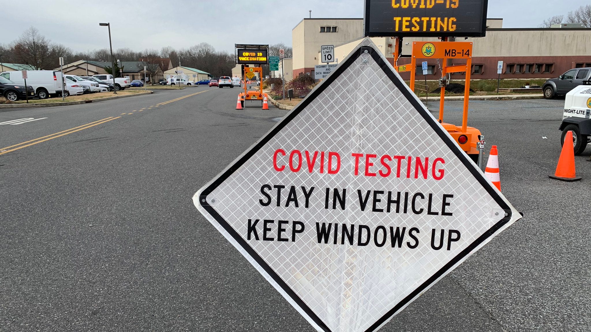 New COVID-19 drive-thru testing site opens in Gloucester County