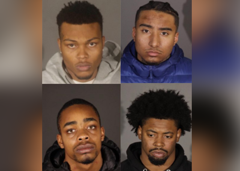 (From top left) Jayon Sanders, Abraham Castillo, Tyree Singleton, and Joshua Saulsberry.