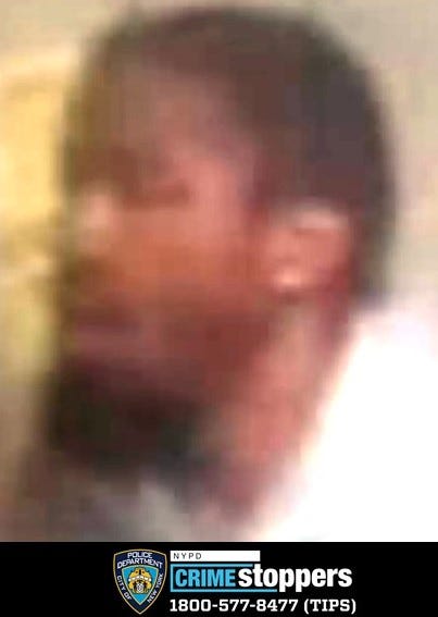 Surveillance image of suspect