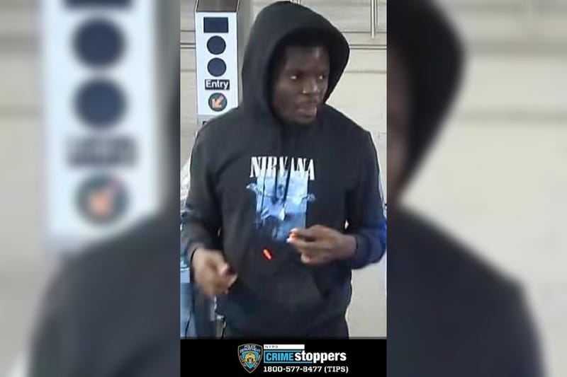 Police released images of the robbery suspect Friday