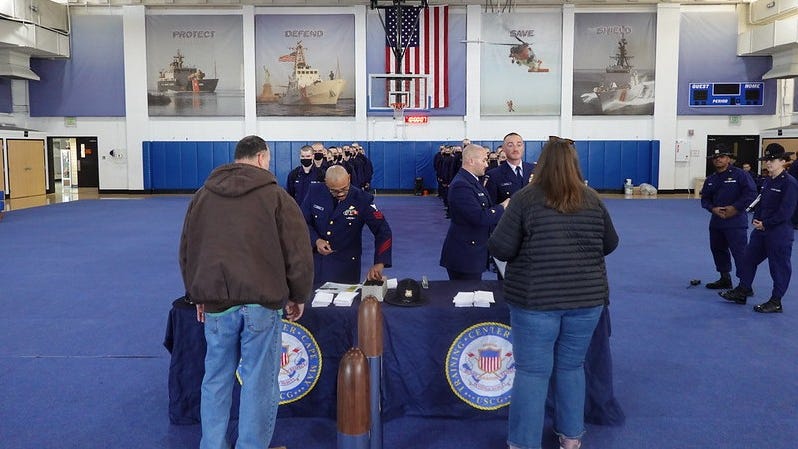 Operation Fireside gave Coast Guard recruits break from basic training on Thanksgiving