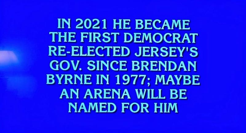 "Jeopardy!" clue about Gov. Murphy