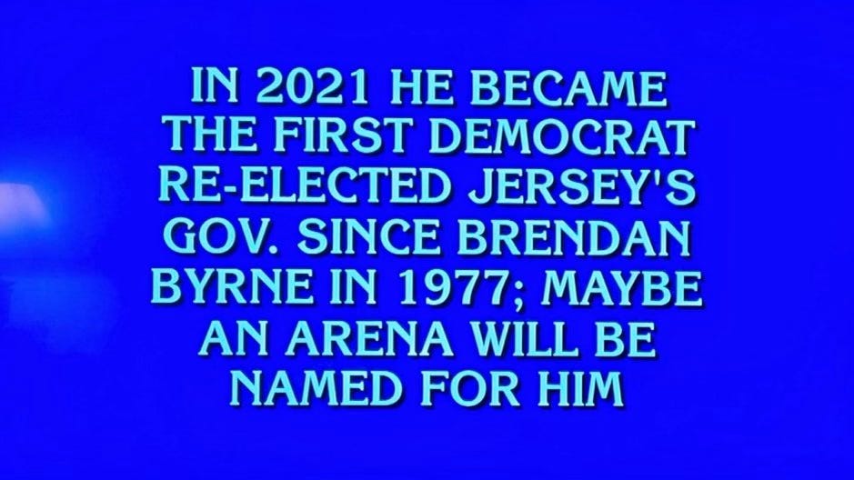 'Jeopardy!' clue about NJ Gov. Murphy stumps contestants