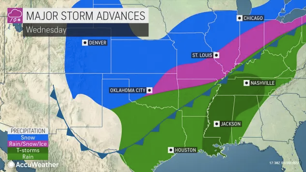 Road conditions deteriorating rapidly in St. Louis region due to winter storm