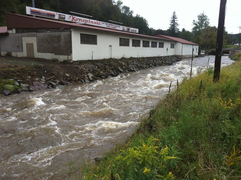 Toby Creek in Trucksville