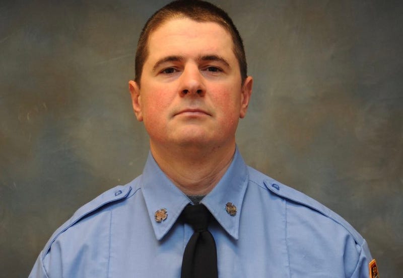 Firefighter Jesse Gerhard, 33, worked at Ladder Company 134 in Far Rockaway