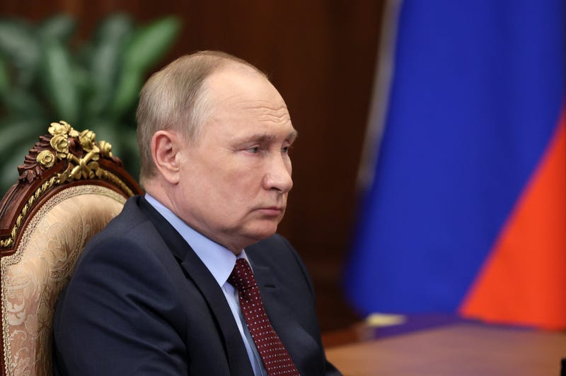 Putin in Moscow on Wednesday