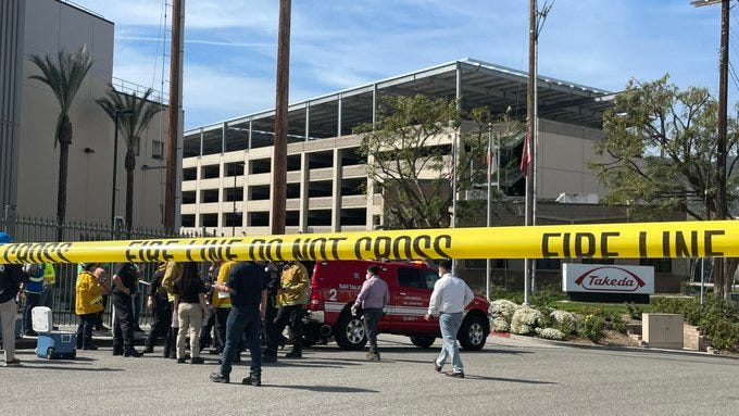 Broken valve linked to chemical spill in Atwater Village: L.A. fire officials