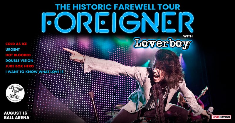 FOREIGNER / THE HISTORIC FAREWELL TOUR