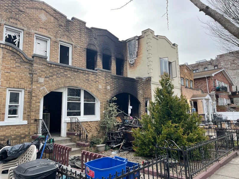 Police said the fire broke out just after 4 a.m. Wednesday