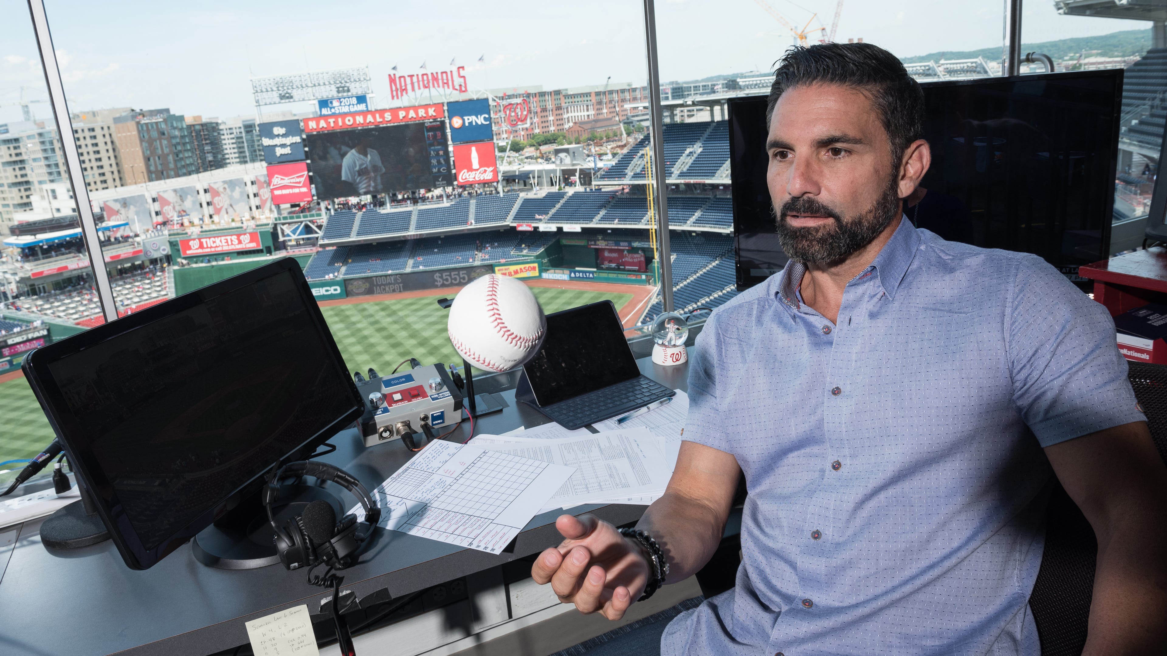 F.P. Santangelo won't return to Nationals TV booth in 2022