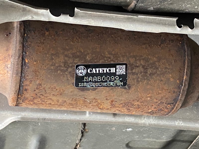 Registration sticker