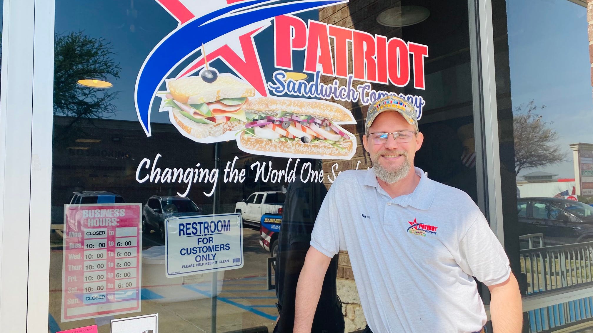 Veteran-owned Denton sandwich shop reopens thanks to 'angel' donor
