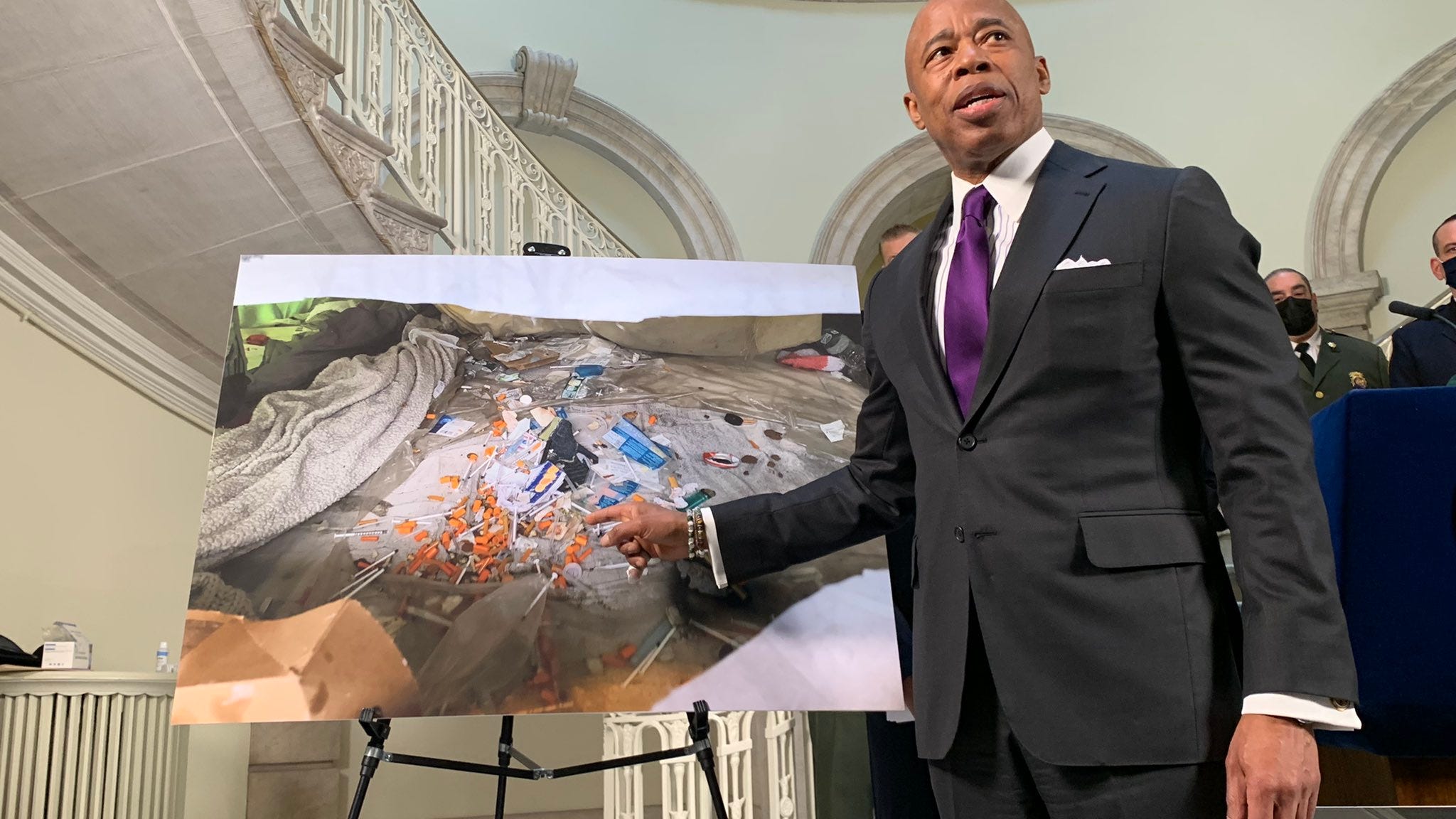 239 sites cleaned, 5 people accept help in 1st phase of NYC homeless outreach: Adams