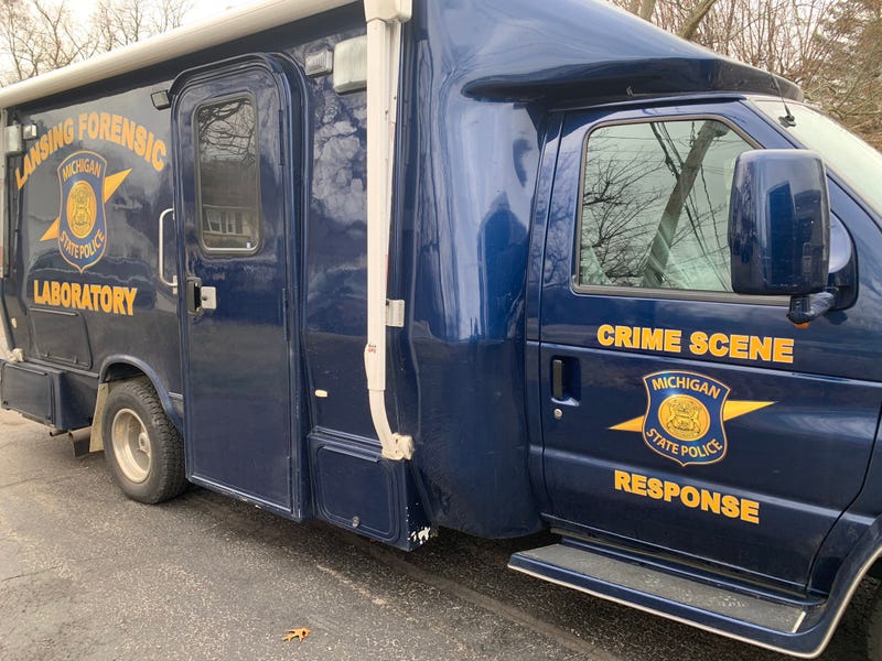 Michigan State Police Crime Scene Response van