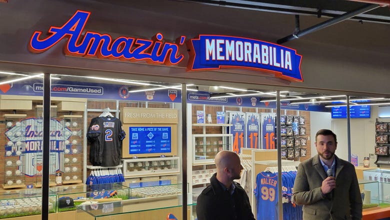 Citi Field memorabilia shop