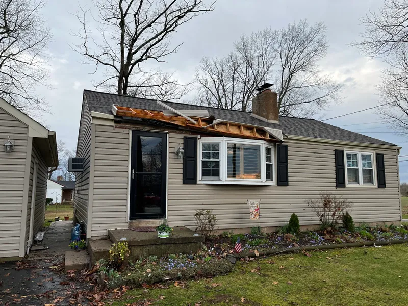 storm damage in Bucks County
