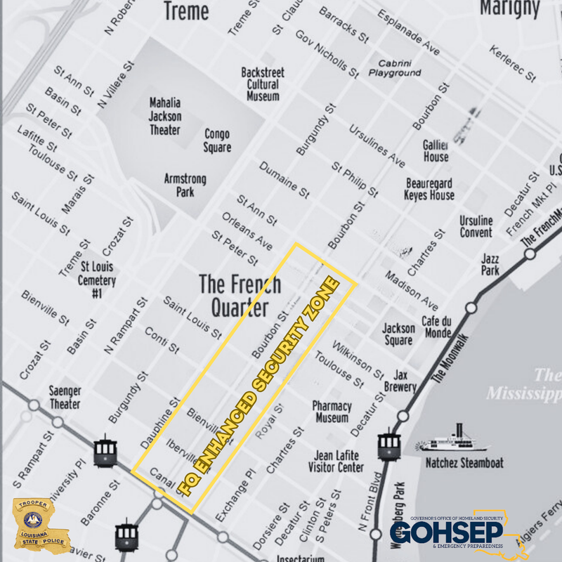Gov. Landry establishes 'French Quarter Security Zone'