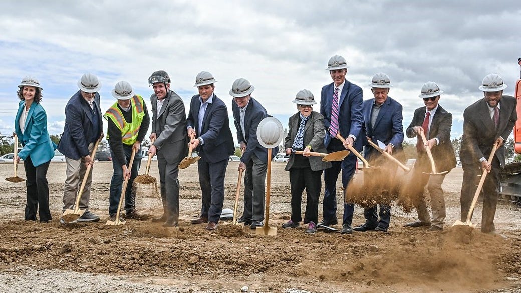 'Ending homelessness': San Mateo County breaks ground on $57M navigation center