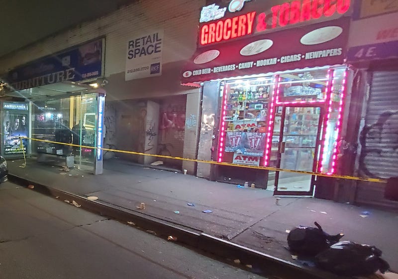 The shooting happened just before 1 a.m. Tuesday inside a deli on East Burnside Avenue