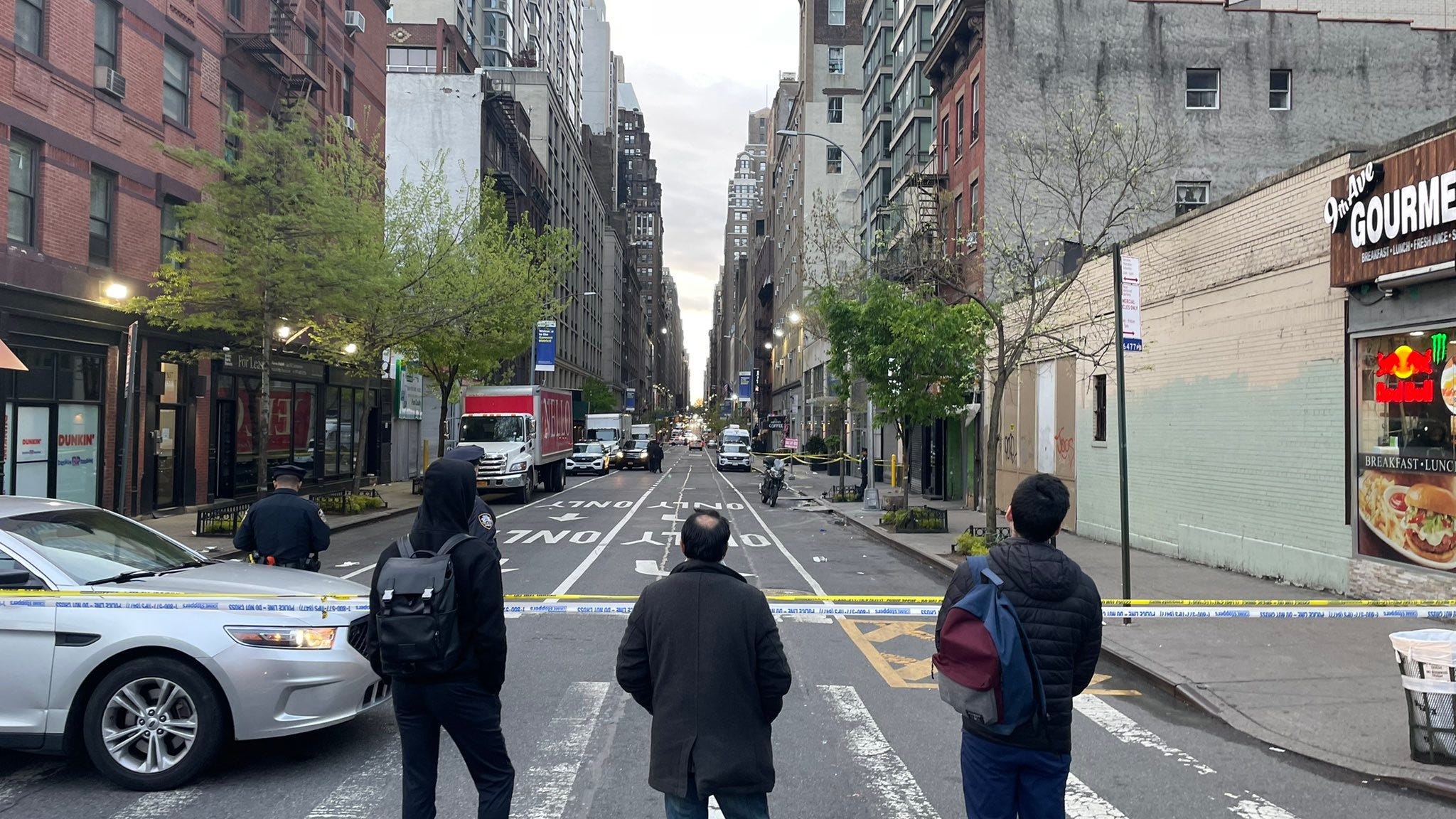 2 men fatally shot at Midtown recording studio, several flee scene