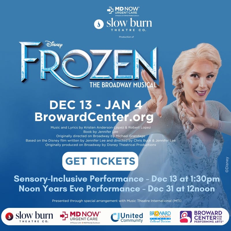Graphic for Disney's Frozen The Broadway Musical