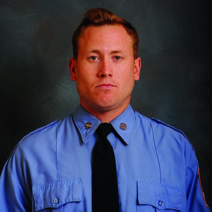 Firefighter Timothy Klein