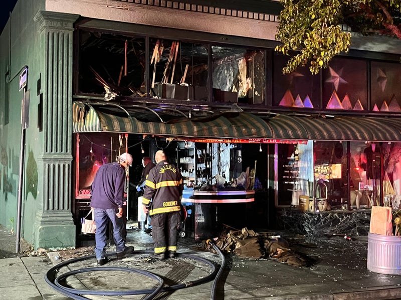 A person has been arrested after a treasured Vallejo gourmet market store was destroyed in a fire early Tuesday.