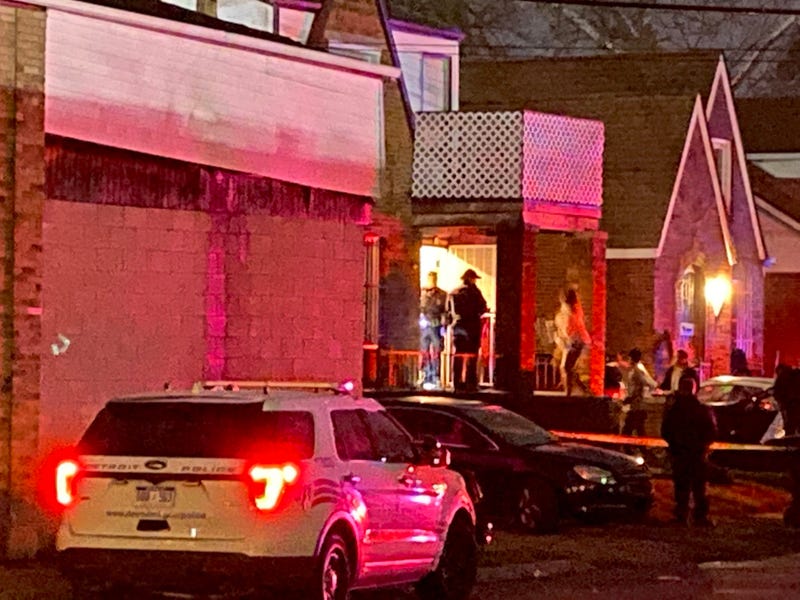 Police on scene investigating