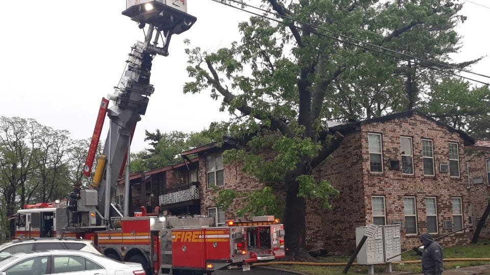 3-alarm fire at NJ apartment complex displaces 9 families