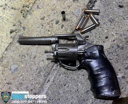 Police said this gun was recovered at the scene