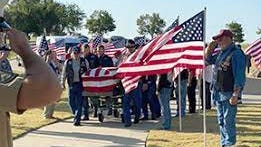 Hundreds pay respects to unaccompanied vet in Oklahoma