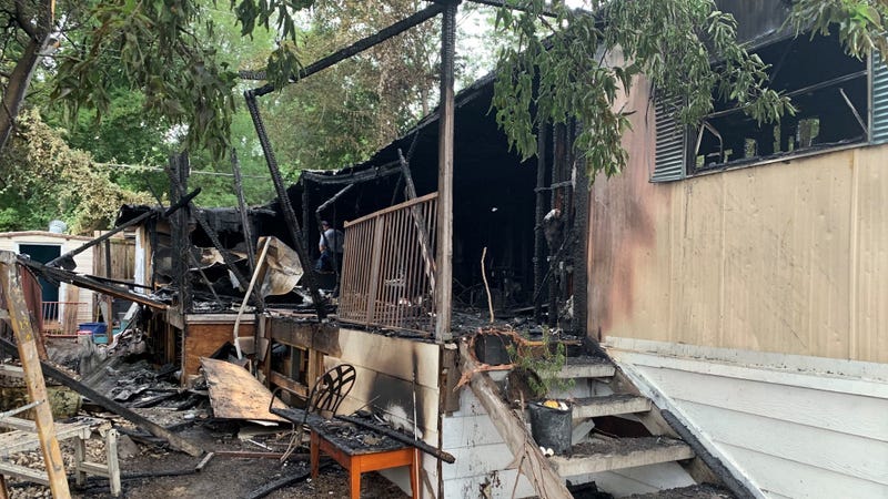 Overnight fire