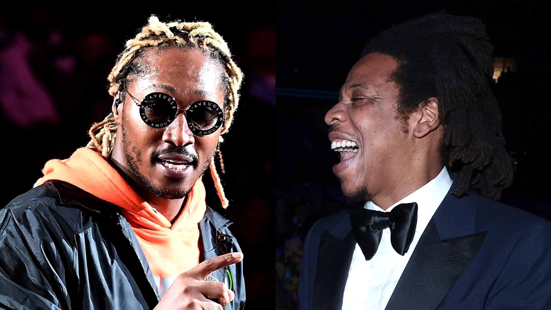 Future causes all that conversation, saying he's bigger than JAY-Z in the streets