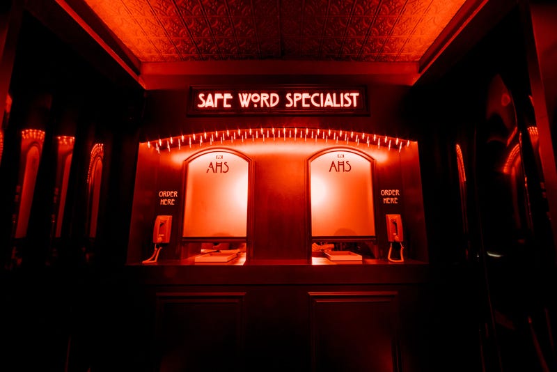 Visitors to the "AHS: NYC" Shop may visit the "Safe Word Specialist" -- a nod to the S&M theme.