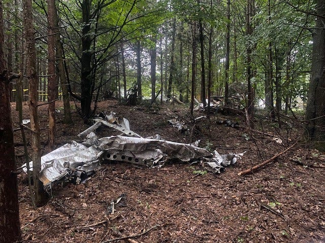 Authorities confirmed the deaths of two Michigan men after their small aircraft crashed in Oceana County on Michigan's Westside Friday evening.