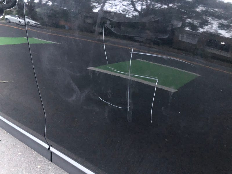 Shock and sadness. That’s how several residents in Berkeley are feeling after finding swastikas scratched onto their car doors.