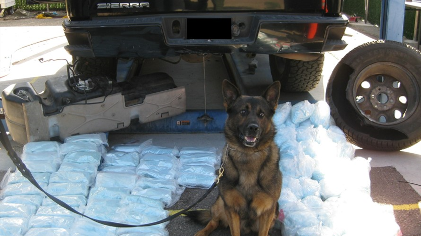 250 pounds of fentanyl found hidden in truck’s spare tire, gas tank